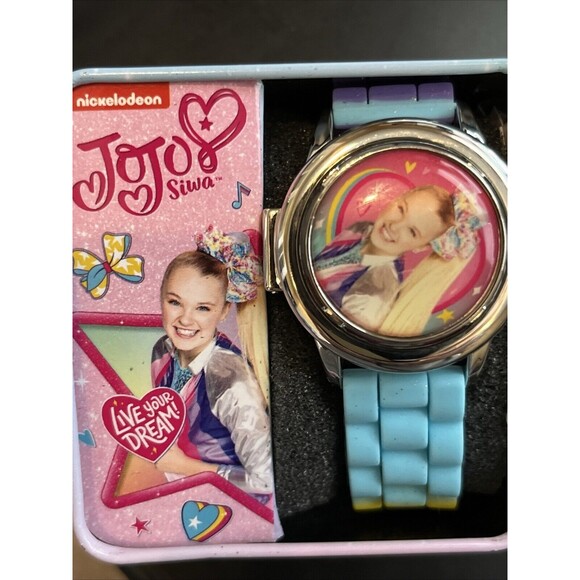 JOJO Siwa Kids NEW Digital Spinner Cover LED Watch Nickelodeon Tested Working - Picture 3 of 8
